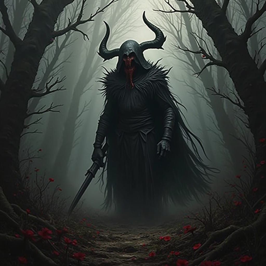 Ominous Landscape in Dutch Golden Age Style