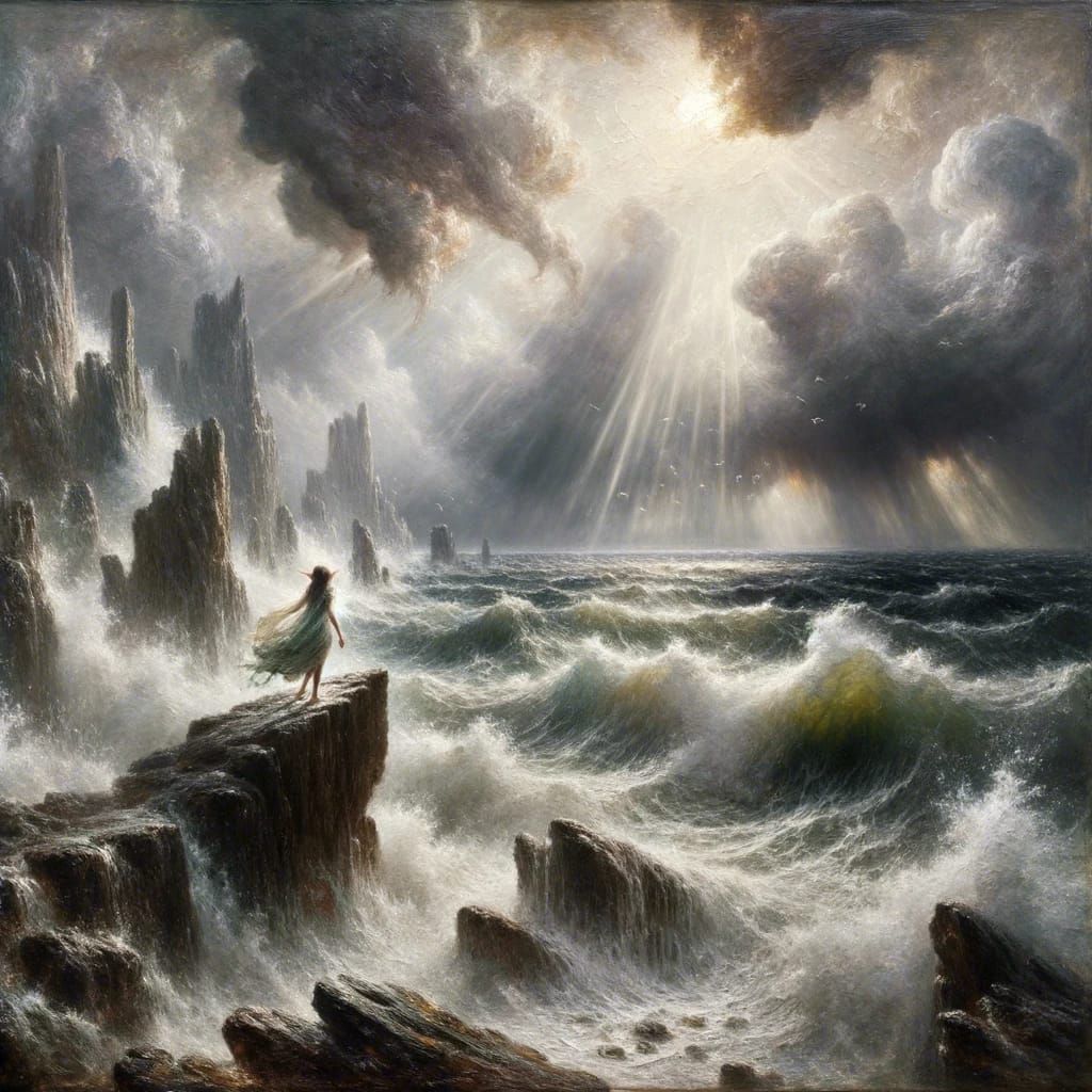 AI Generated Image from a Short Prompt