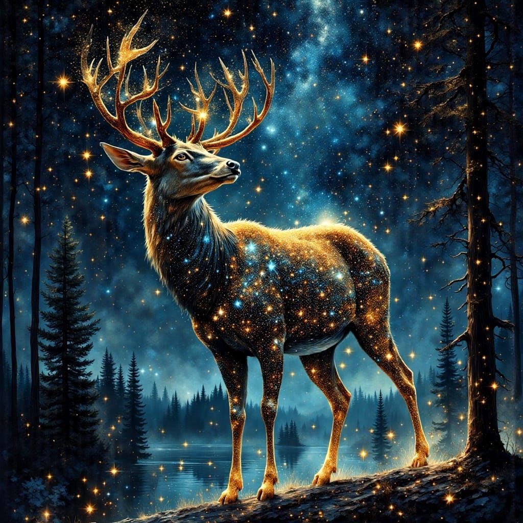 The Starborn Stag