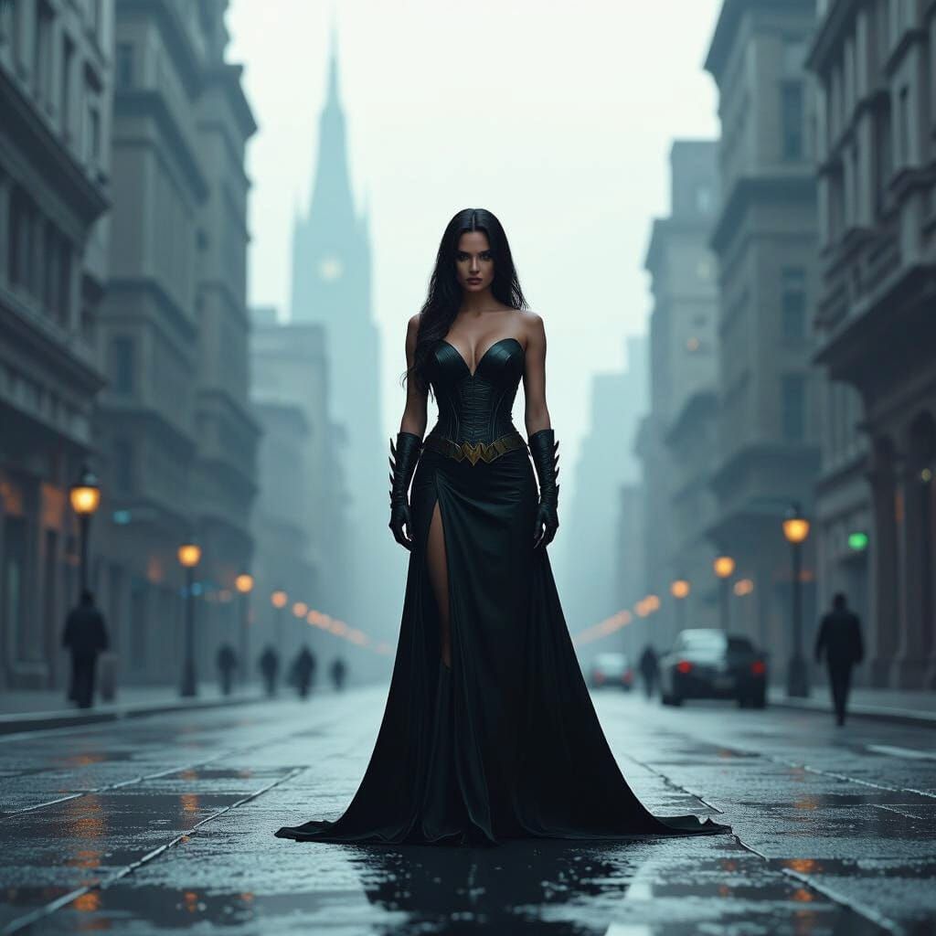 Talia al Ghul as Miranda Tate Matte Painting