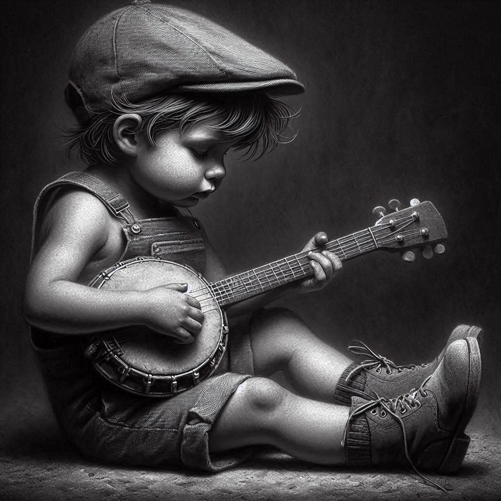 Classic Charcoal Drawing Illustrates Depth and Texture