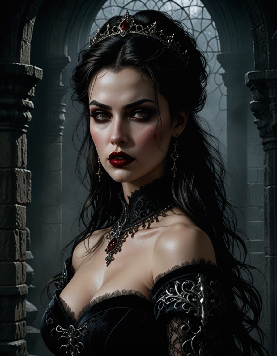 Milady de Winter Dark Fantasy Art