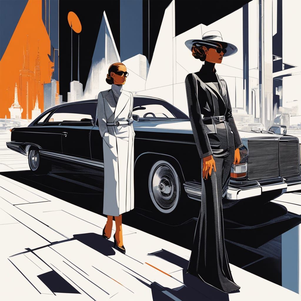 Elegant 2.5D Calligram in Art Deco Style with Neon Colors an...