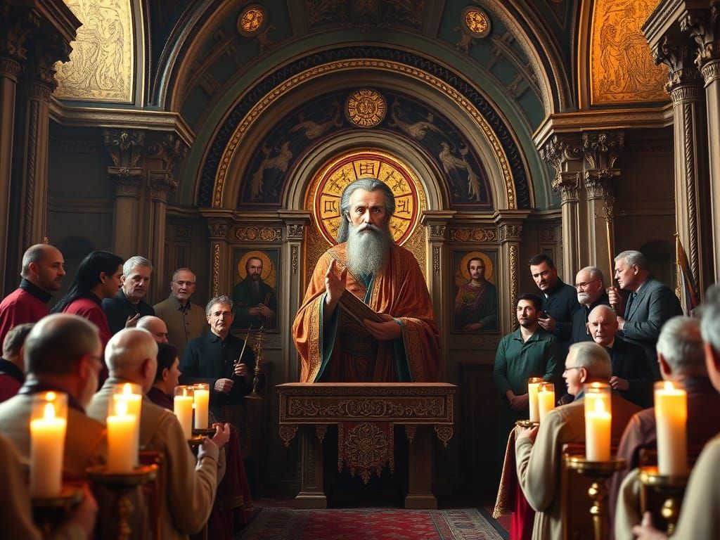 Orthodox Iconography Meets Sci-Fi in a Futuristic Byzantine ...