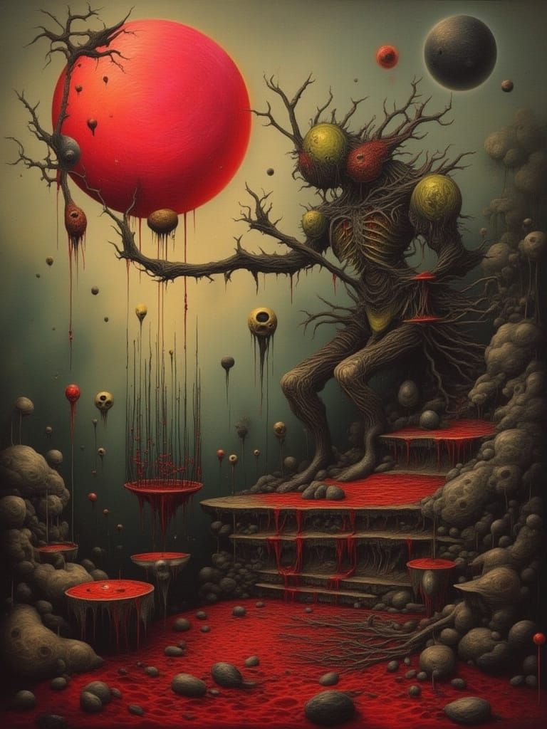 Detailed Illusionary Photo Realistic 8K Concept Art