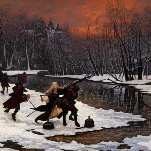 Vampire Lord's Winter Flight: A Dark Fantasy