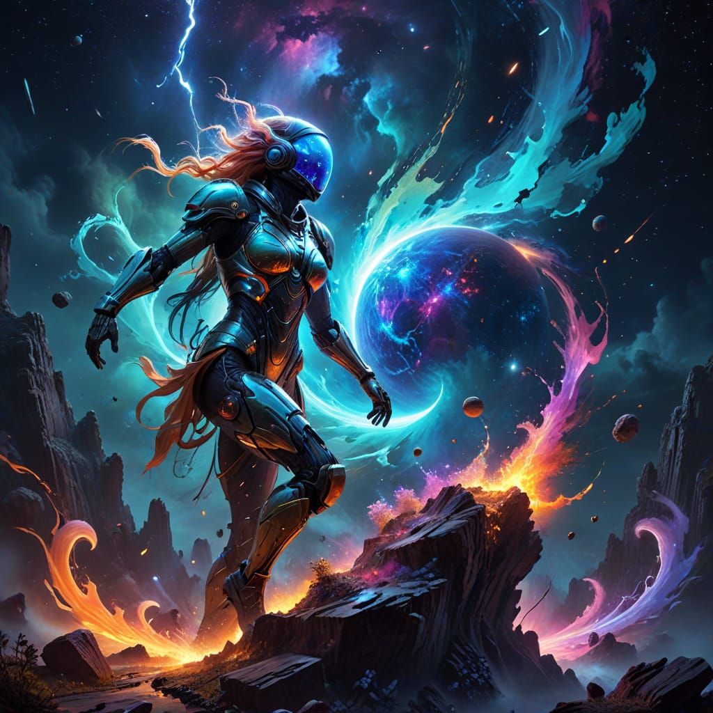 Cosmic Explorers Discoveries on an Alien Planet