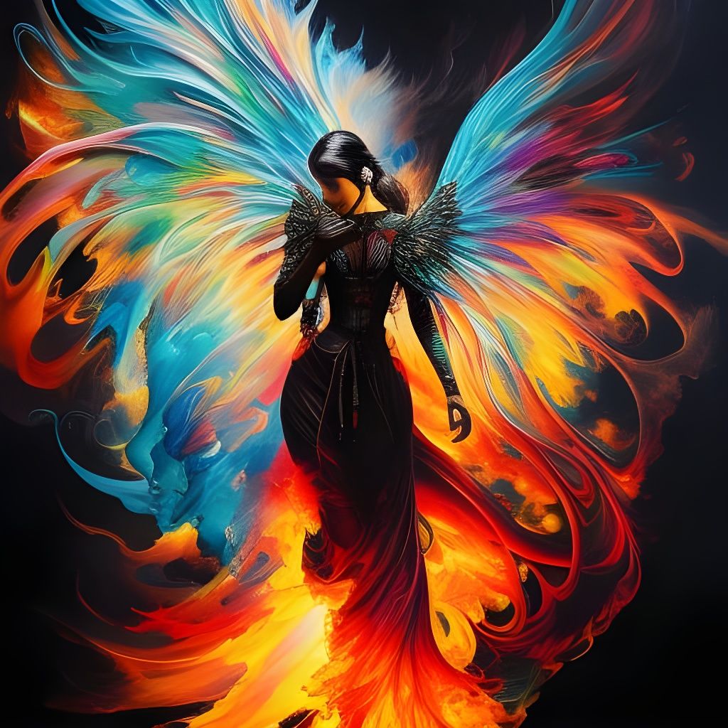 Rainbow Angel