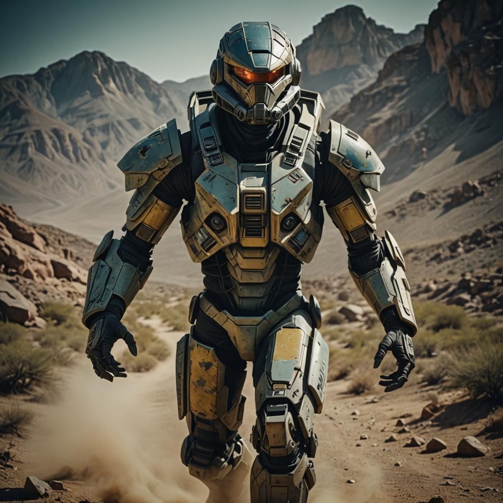 Cinematic Rodian-Devaronian Hybrid Film Still