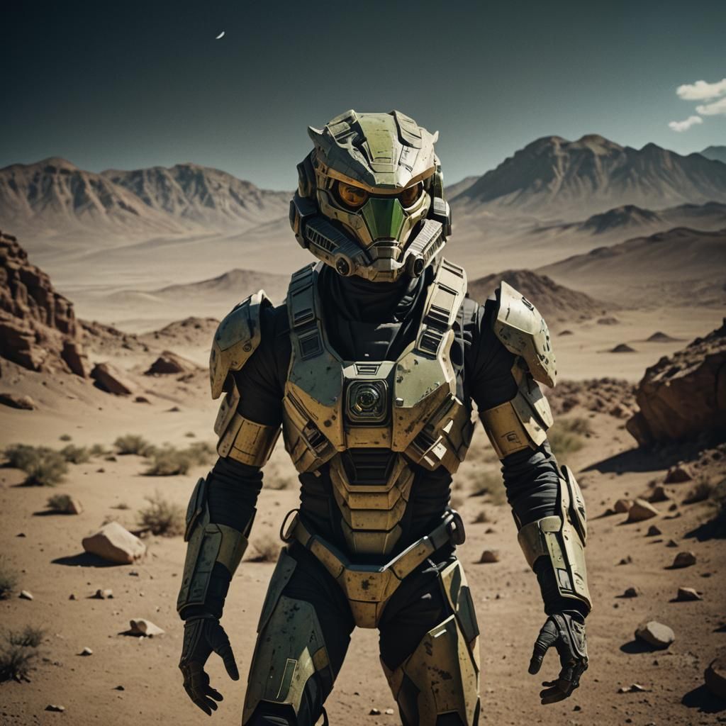 Rodian Devaronian Hybrid in Cinematic Style