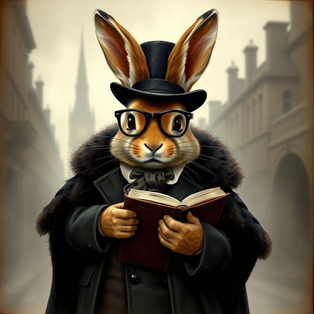 Ebenezer Scrooge in Victorian Splendor