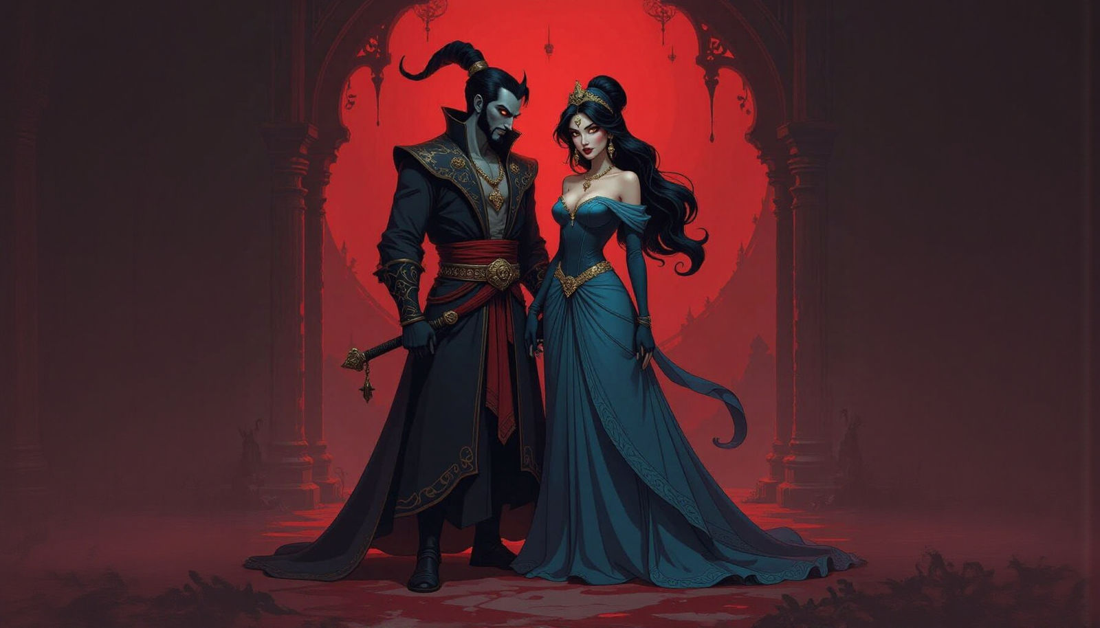 Jasmine Corrupted: An Evil Mate in Dark Undertones