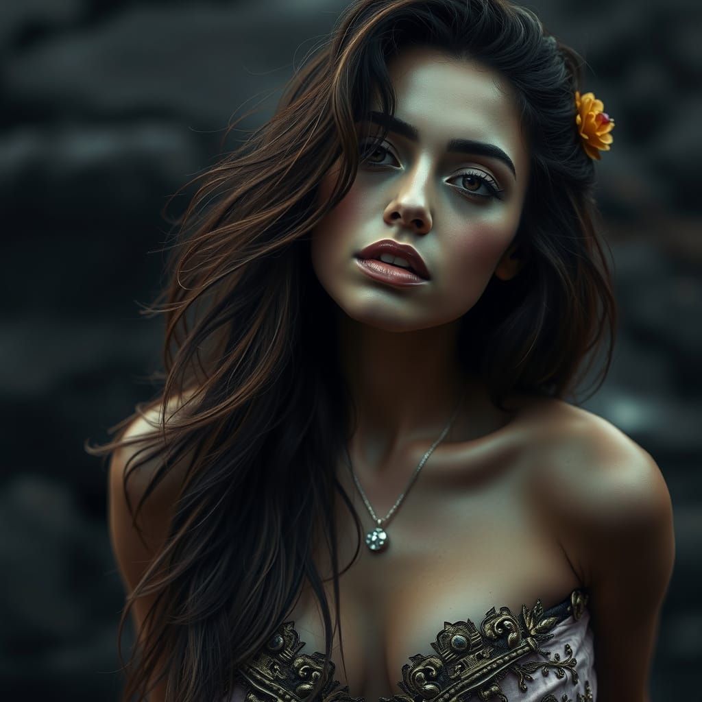 Hyperrealistic Celebration of Feminine Beauty