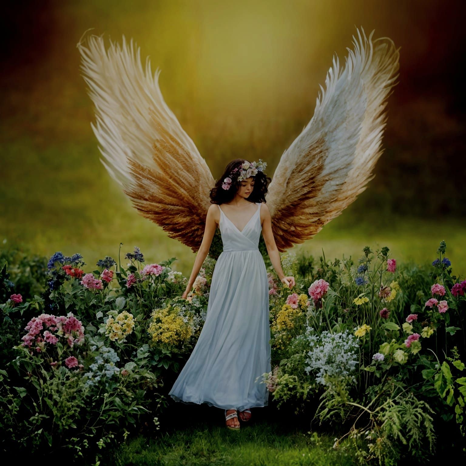 Heavenly Scene of sublime innocence