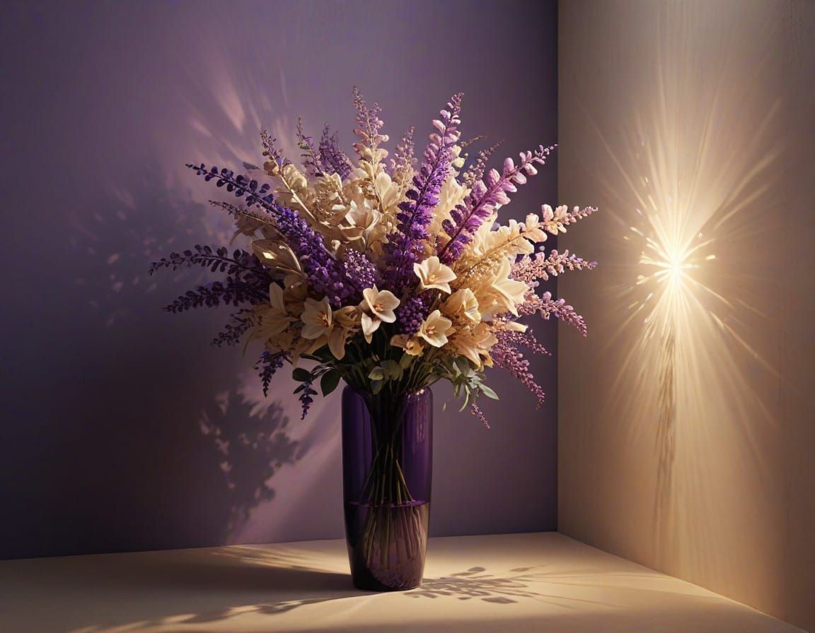 Ultraminimal Volumetric Lighting Photography