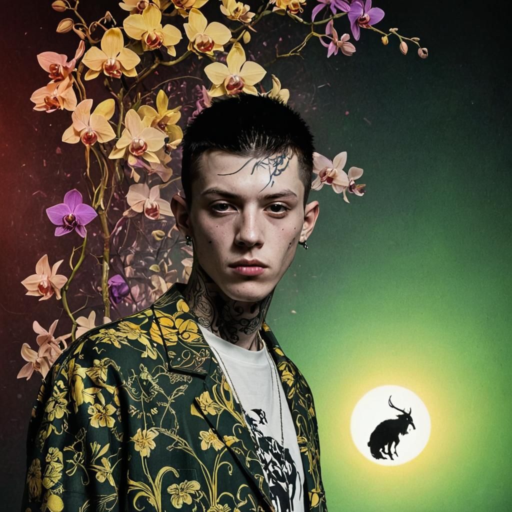 Orchid Boys / Green & Yellow
