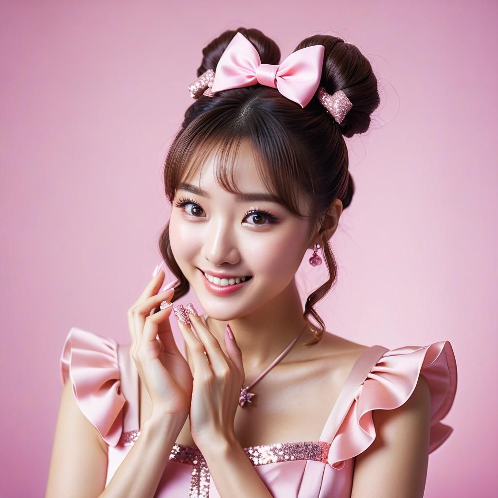 Sympathetic Head Pats for Kawaii Korean Girl