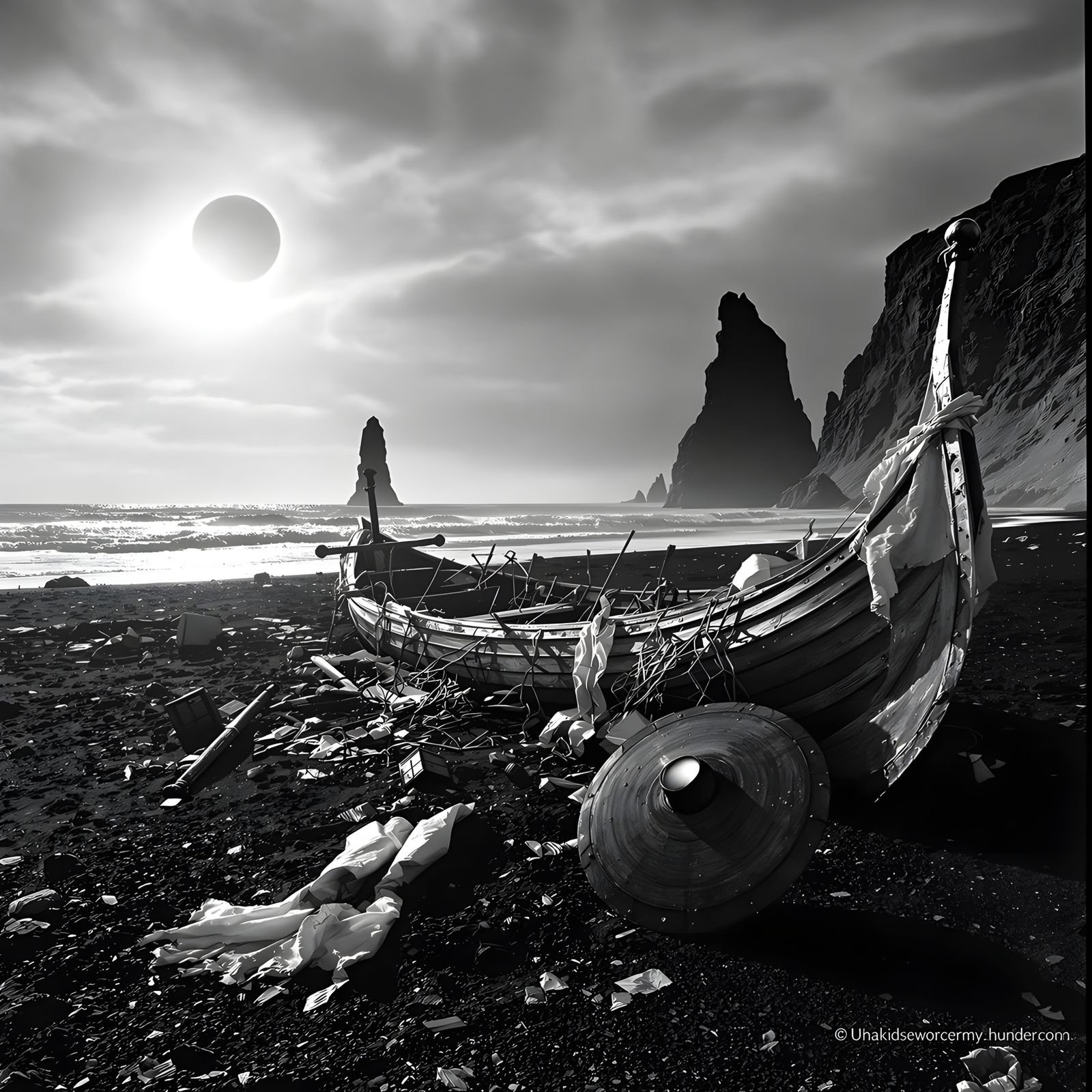 Echo from the Black Shores