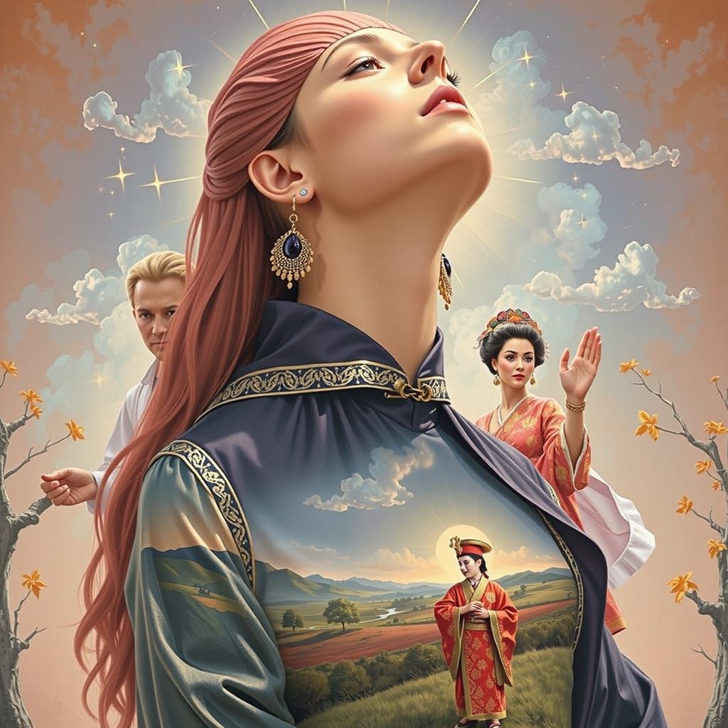 Matador, Harlequin, Geisha Contemplate Life in Seraphinianus...