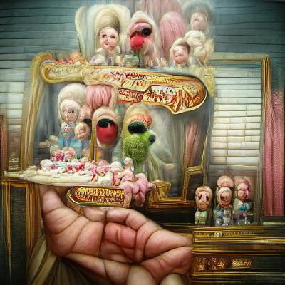 Muppet Show in Mark Ryden Style