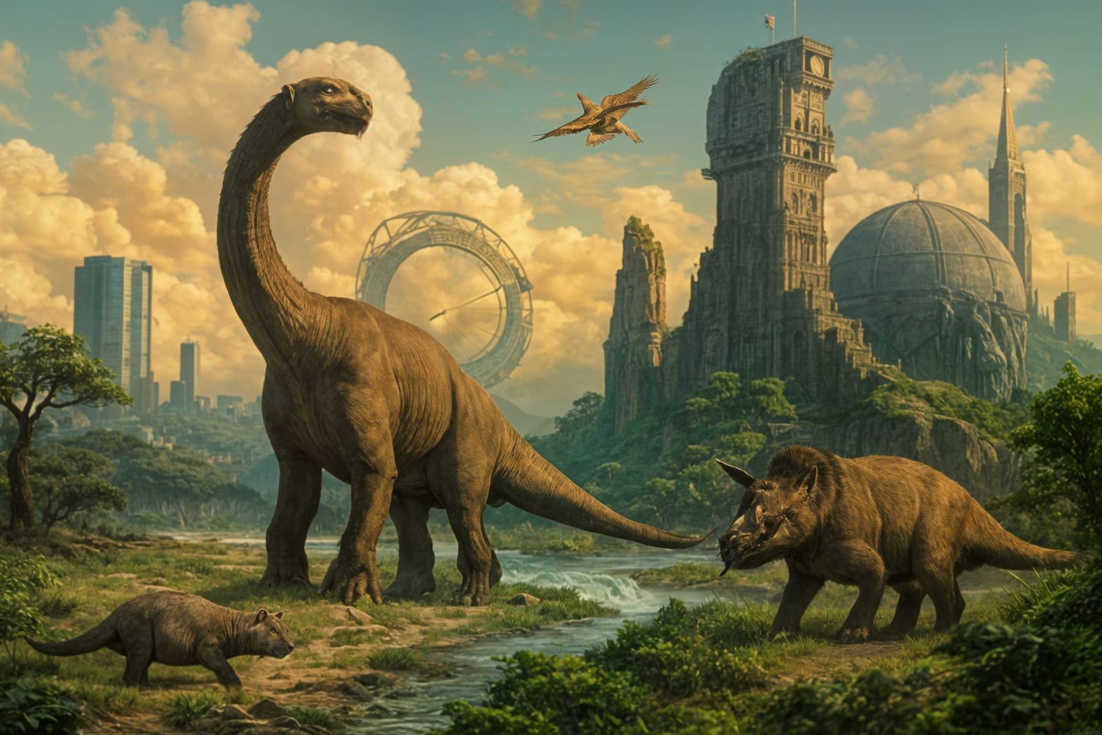 A world out of time.