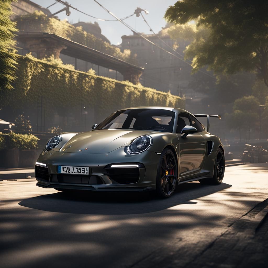 Porsche: 3D Rendering on ArtStation