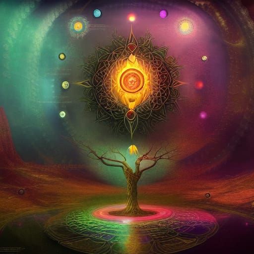 Mystic Tree of Life: Chakra Enlightenment