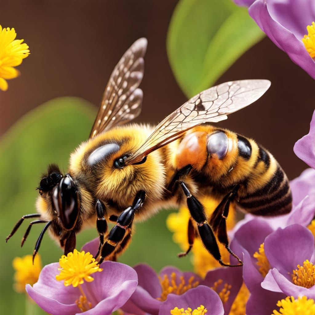 Lazy Bees Unleash Summer Warmth
