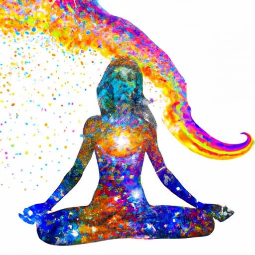 Starlight Yoga: A Beautiful Astral Portrait