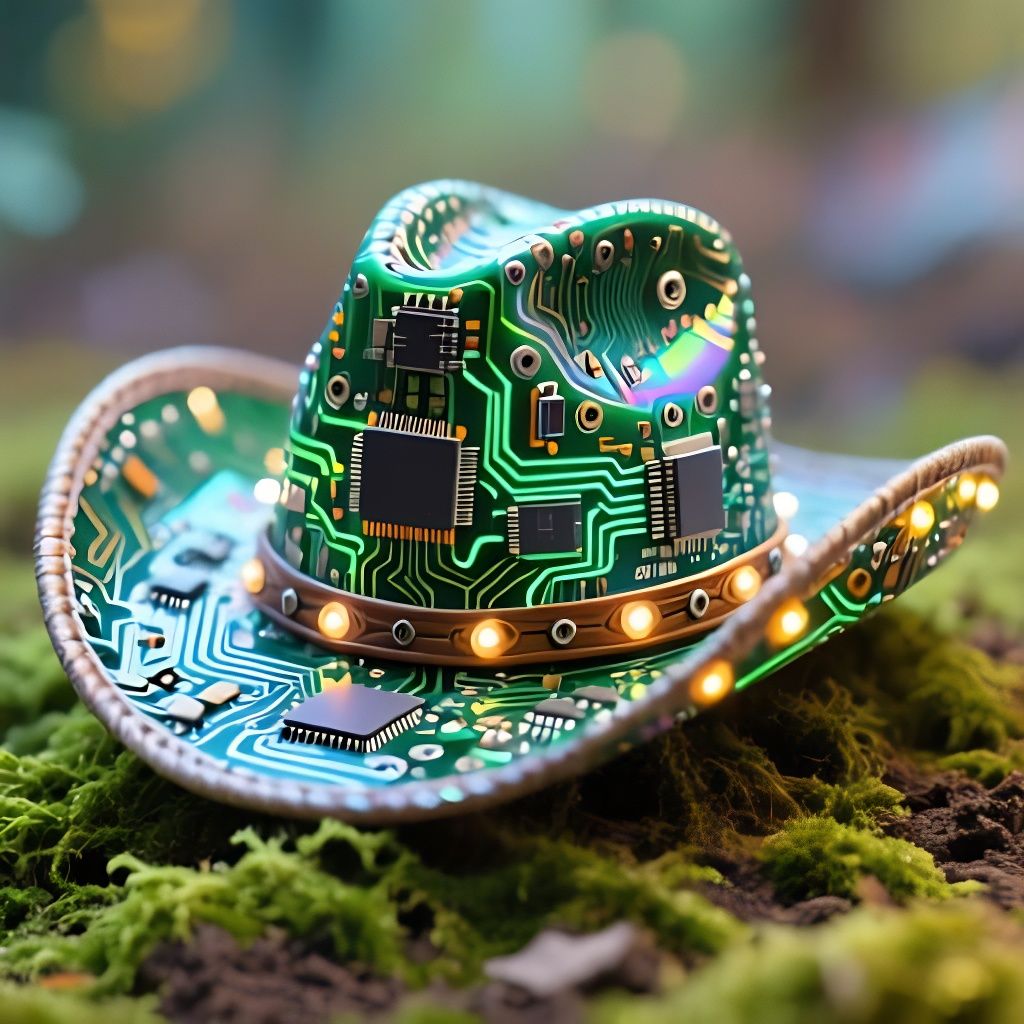 Digital cowboy hat.