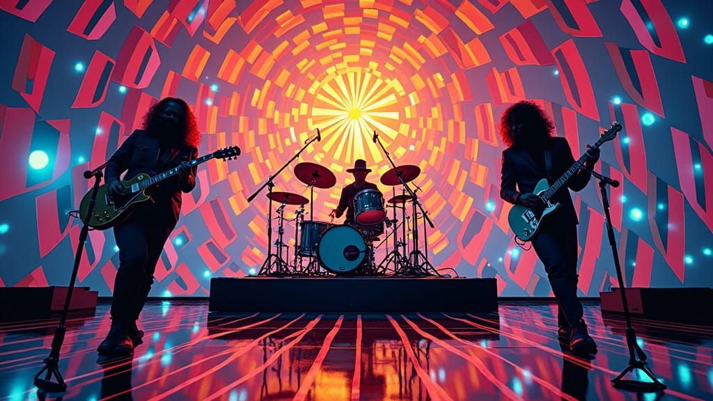 Electric Blue Boogie in Shiny Chrome