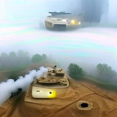 M1 Abrams Tank in Fog of War