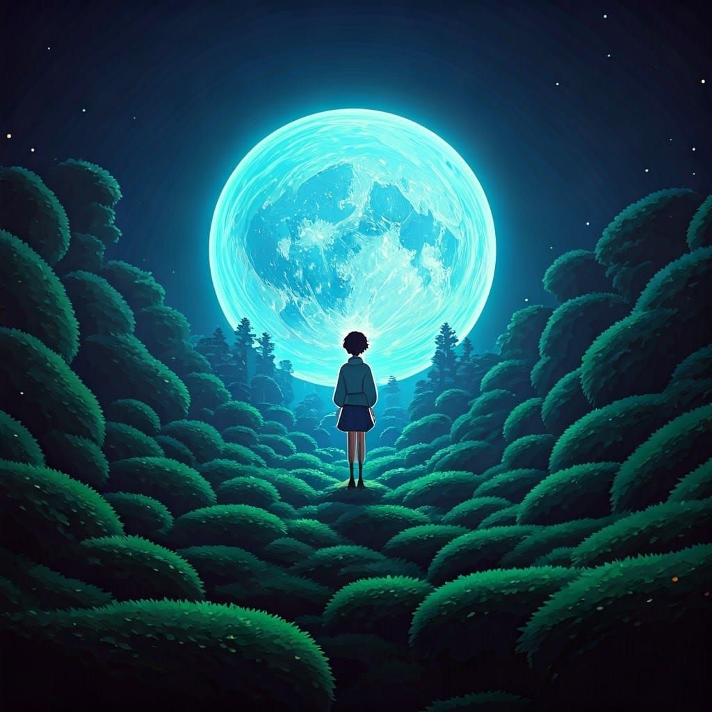 Creativity Springs Forth: Anime Key Visual