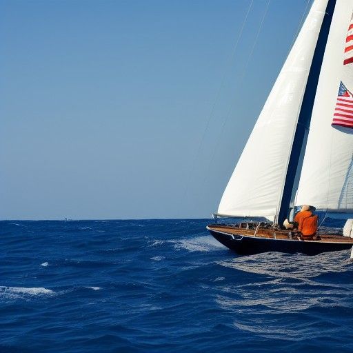 Sailing the Ocean: A Peaceful Seascape