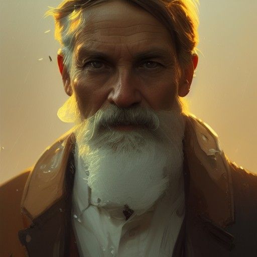 Contrasting Wealth and Poverty: Hyperdetailed Portrait