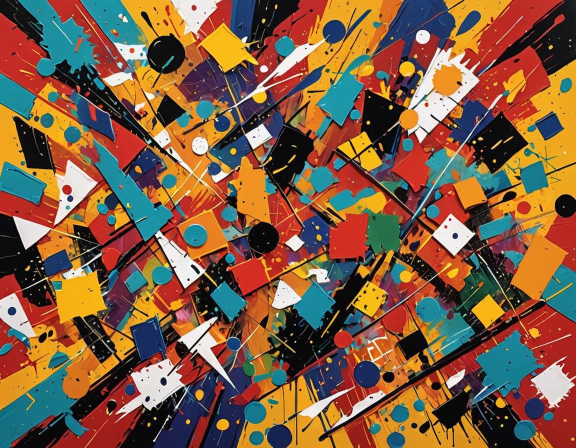 Vibrant Collage Art Showcasing Community Talent