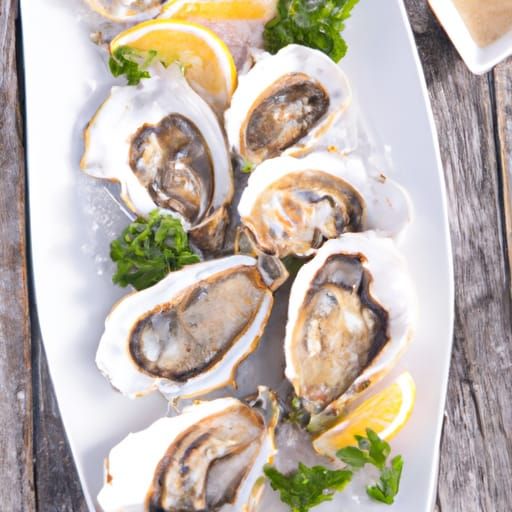 Detailed Oyster Close-Up