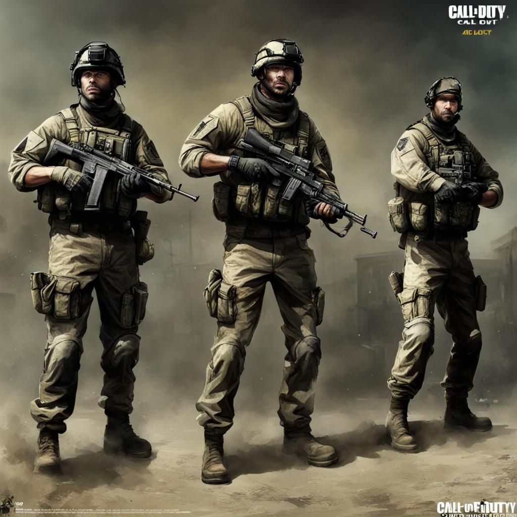 Call of Duty Action Scene