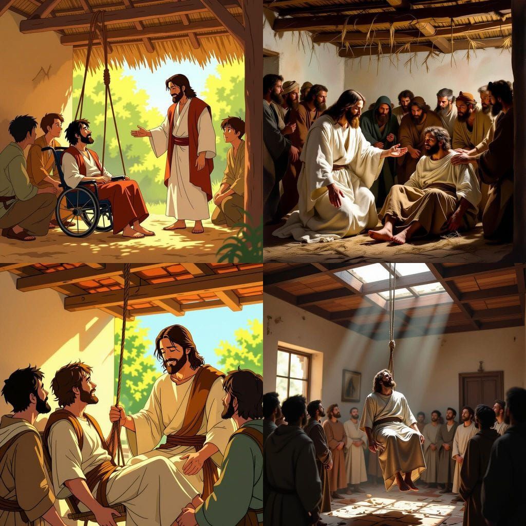 Jesus Heals the Paralyzed Man: A Bible Story