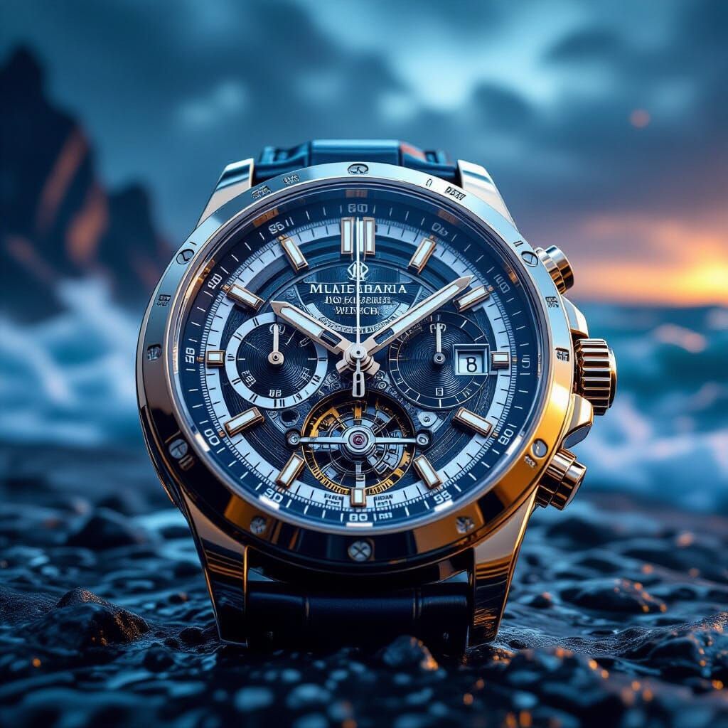 World's Most Expensive Watch in Sci-Fi Sea Setting