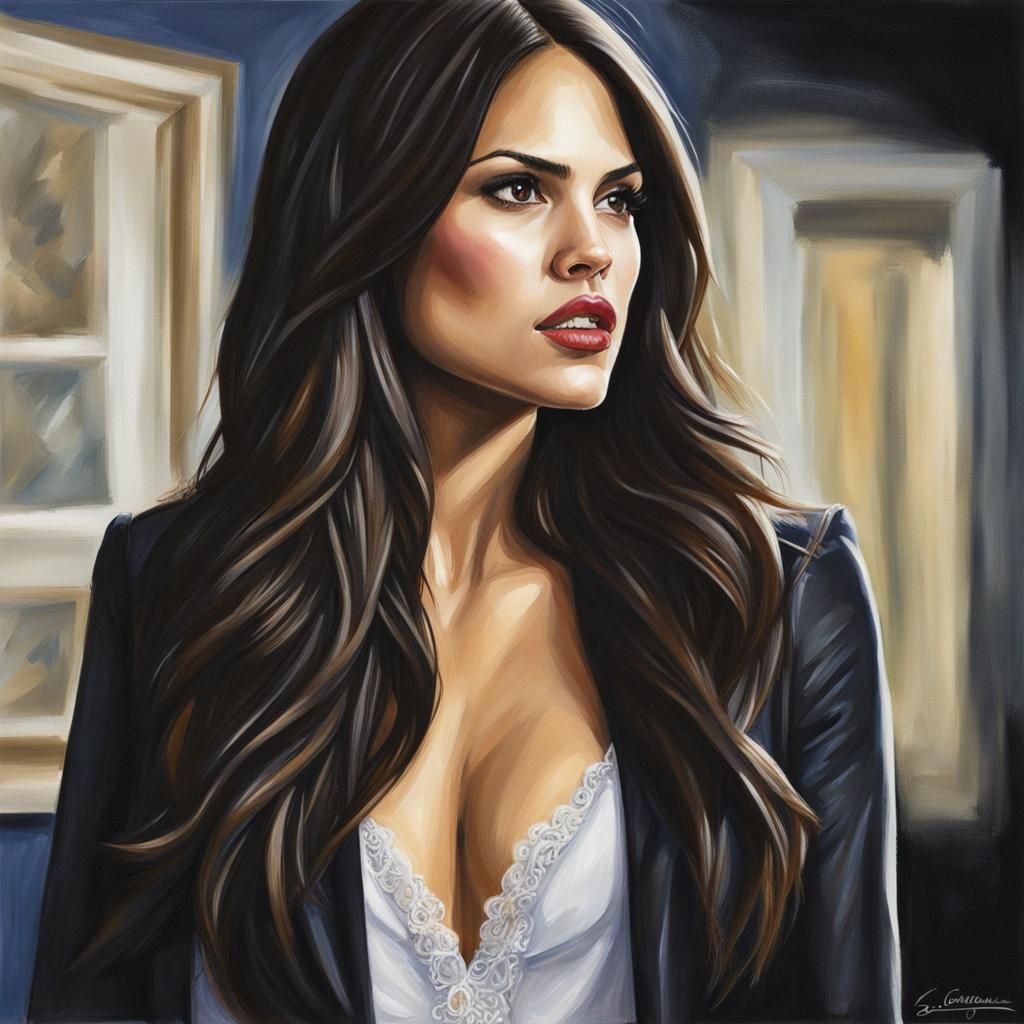 Eiza Gonzales as Vampire Diaries Character