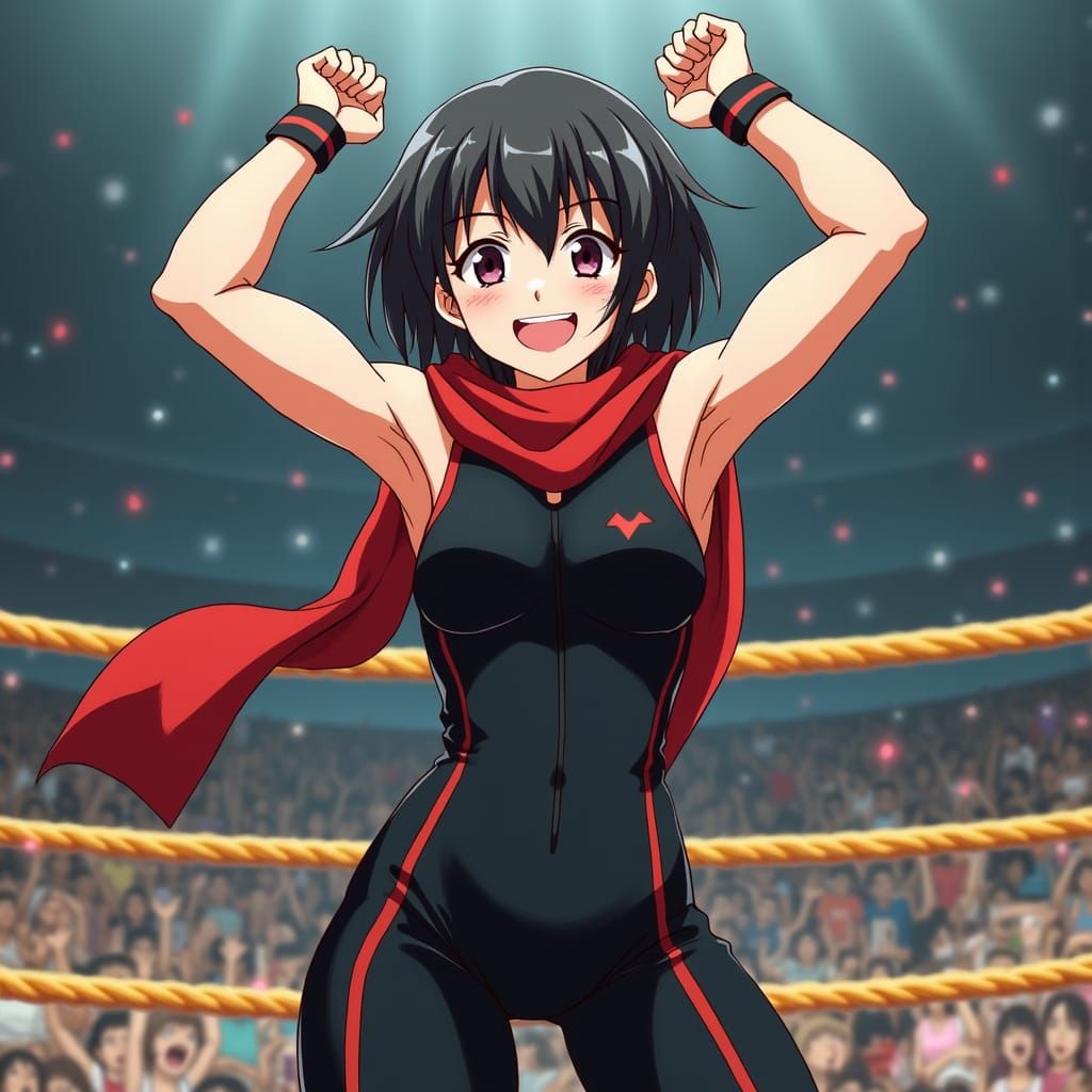 Anime Warrior Mikasa Triumphs Over Defeated Allies in Vibran...