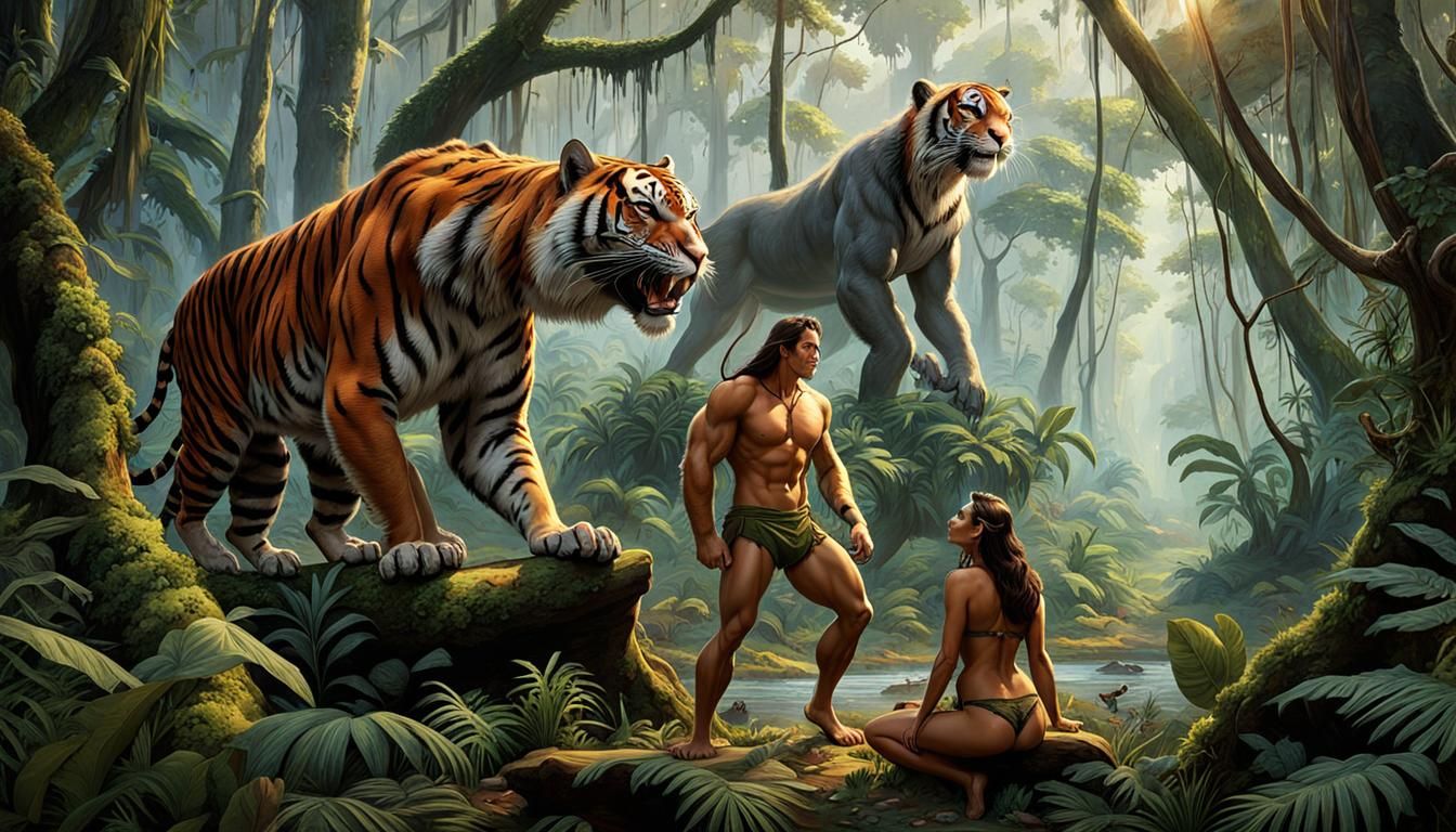 Tarzan and Jane's Amazon Adventure: Hyperrealistic Camping S...