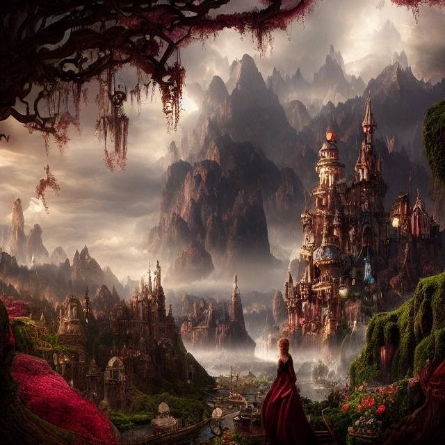 Epic Wonderland: A Cinematic Digital Painting