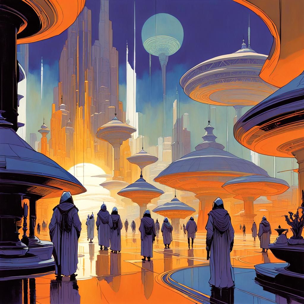 Iridescent Dreamscape: An Odyssey of Light and Discovery