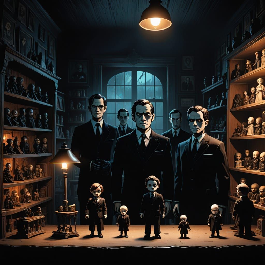 Men in Black Agents Investigate Haunted Antique Shop in Cybe...