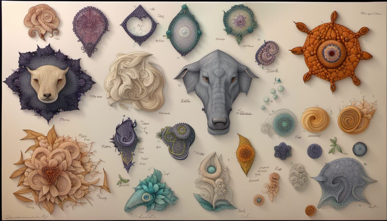 Australian Native Fauna with Fractal Energy