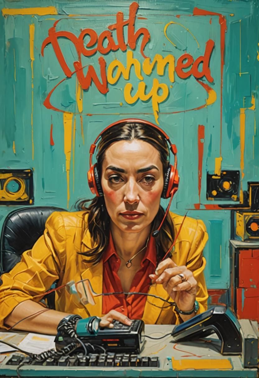 working in a call center