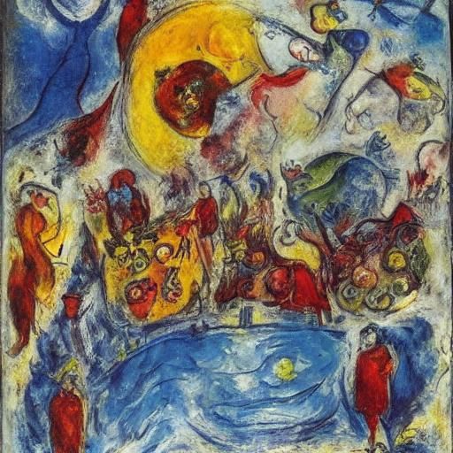 Amoeba's Sunny Day Out: Expressionist and Primitivist Styles