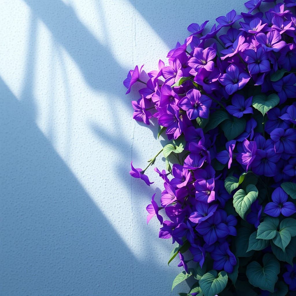 Violets Bloom in Anime-Inspired 3D Art